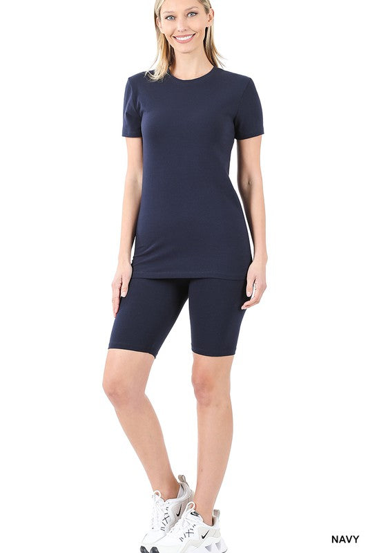 Biker Short Set (Online Only)