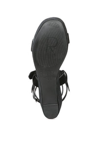 Leather Wedge (Online Only)