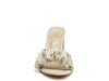 Noie Mid Block Heel Pleated Strap Sandals (Online Only)