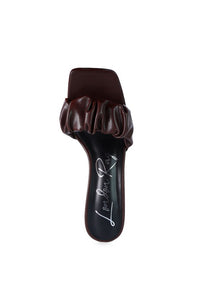 Rebel Spool Ruched Heels (Online Only)