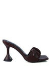Rebel Spool Ruched Heels (Online Only)