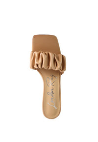 Rebel Spool Ruched Heels (Online Only)