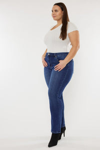 Plus Slim Straight Jeans (Online Only)