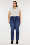 Plus Slim Straight Jeans (Online Only)