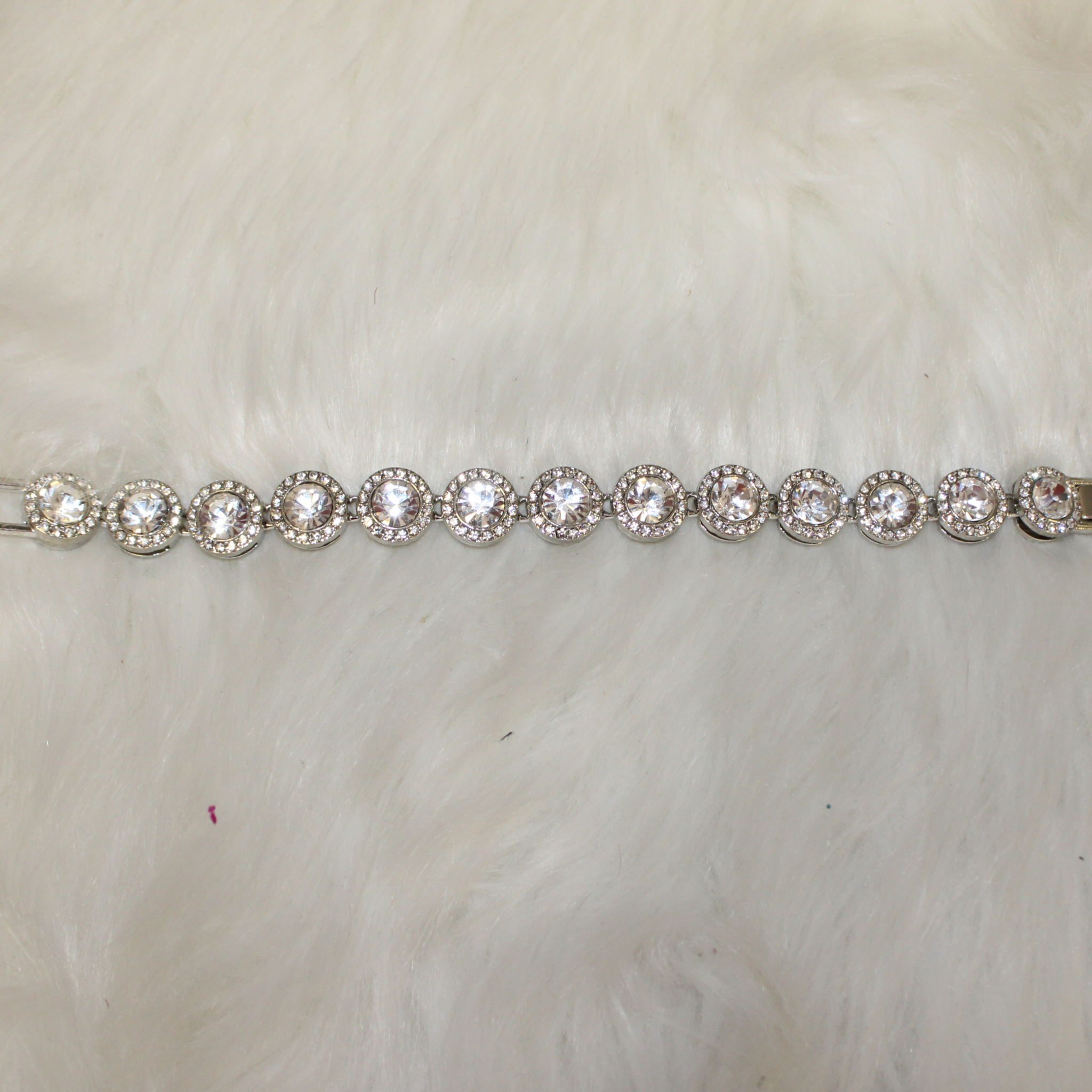 Round Tennis Bracelet