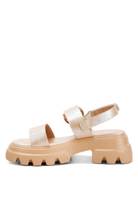 Silas Metallic Chunky Sandals (Online Only)