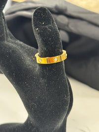Gold Love Rings (Size 7)
