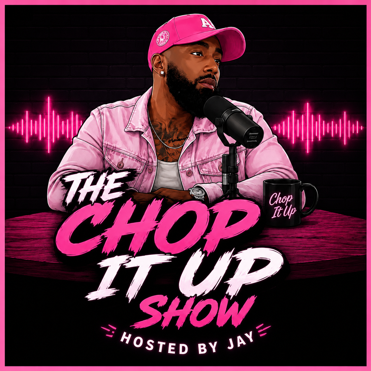 The Chop It Up Tee (Pink)