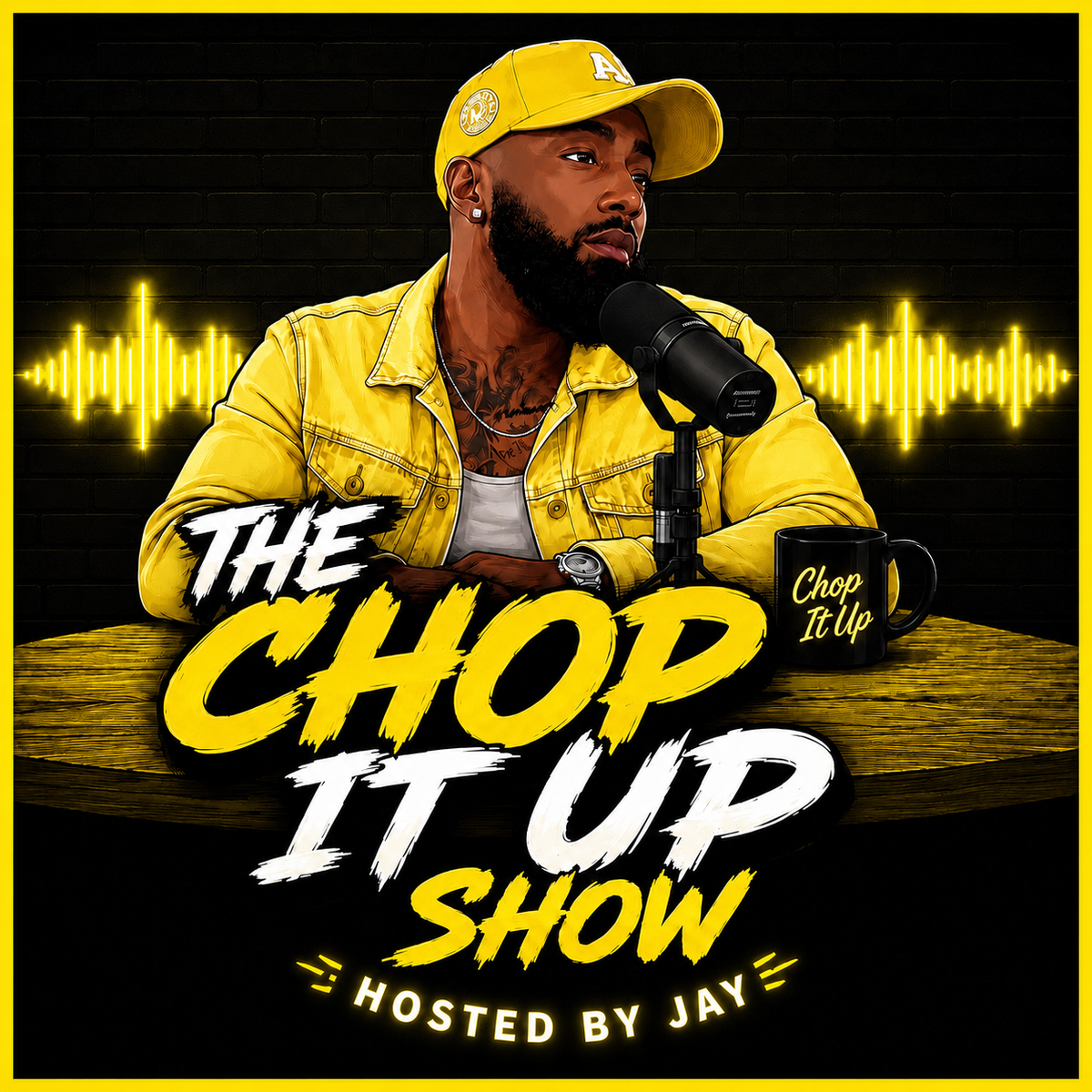 The Chop It Up Tee (Yellow)