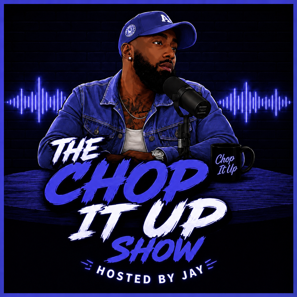 The Chop It Up Tee (Blue)