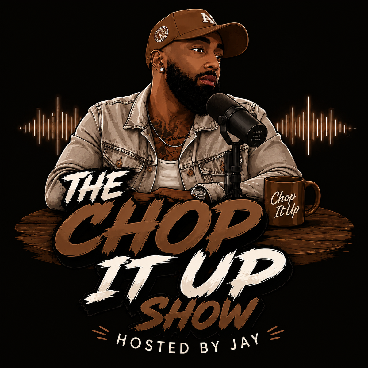 The Chop It Up Tee (Brown)