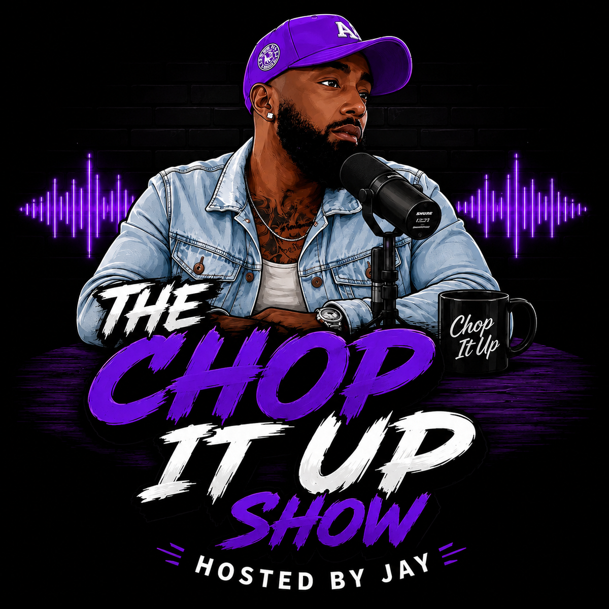 The Chop It Up Tee (Purple)