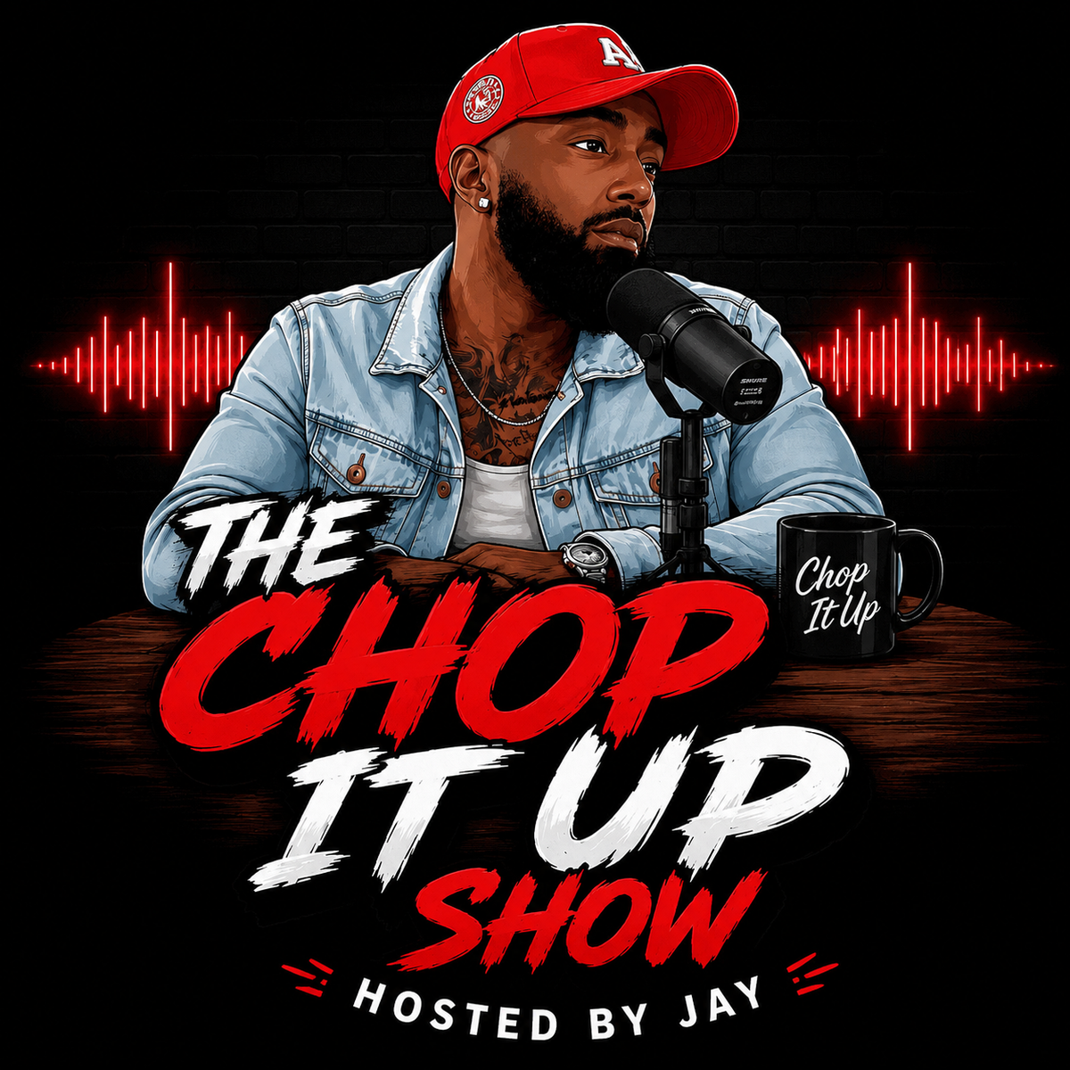 The Chop It Up Tee (Red)