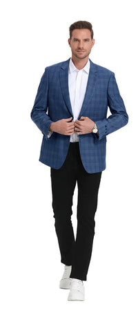 Men's Blazer Plaid Set (Online Only)