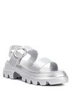 Silas Metallic Chunky Sandals (Online Only)
