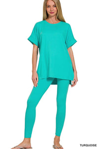 Mollie Legging Set - Scoop Neck