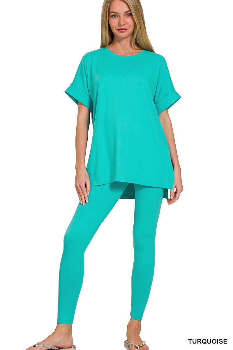 Mollie Legging Set - Scoop Neck