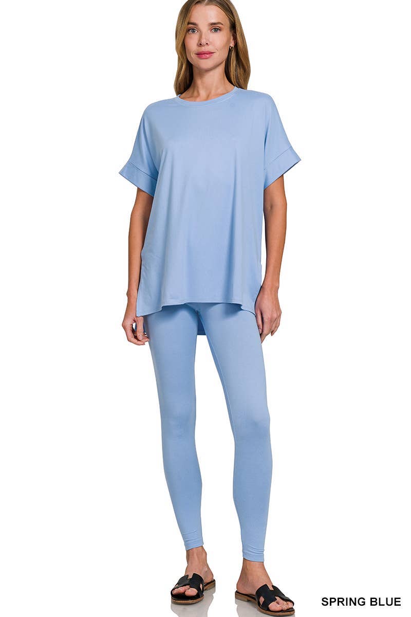 Mollie Legging Set - Scoop Neck