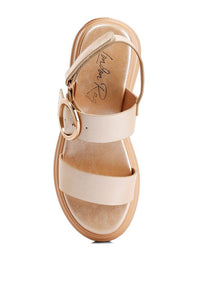 Silas Metallic Chunky Sandals (Online Only)