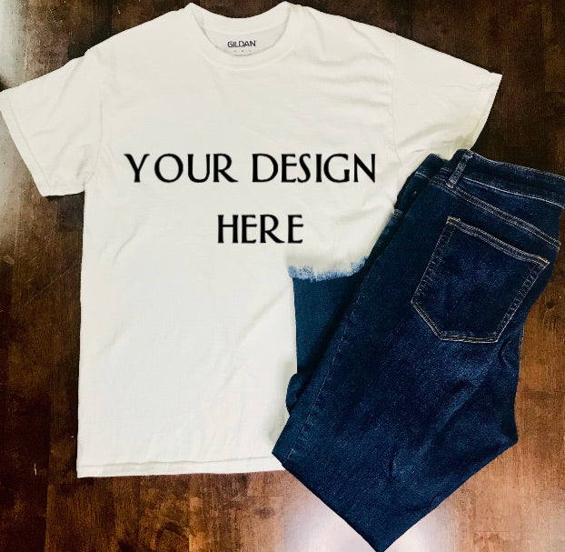 Custom Special Vinyl Shirt (Front/Back)