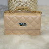 Diamond Quilted Handbag