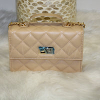 Diamond Quilted Handbag