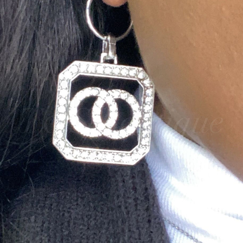 Infinity Rhinestone Earrings