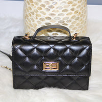 Diamond Quilted Handbag